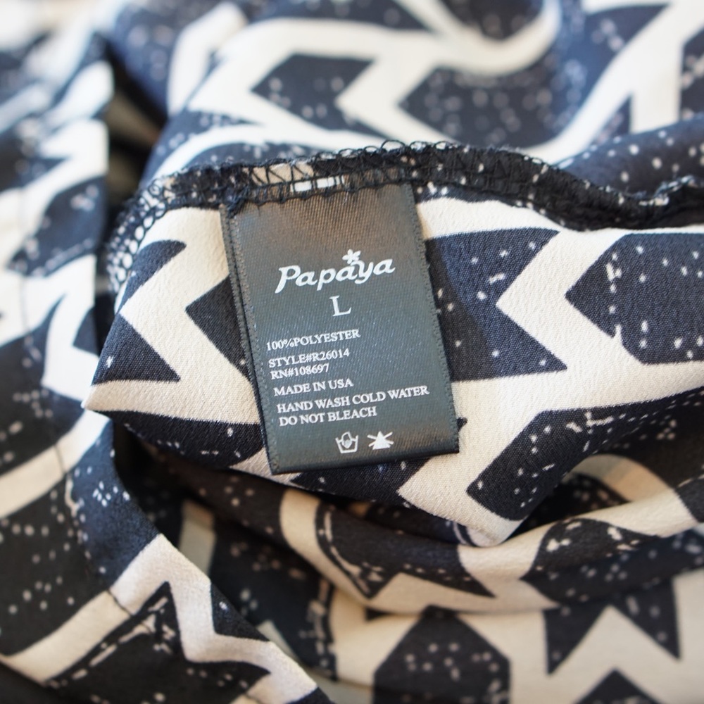 Patterned Silk Romper - Picture 6 of 6